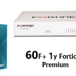באנדל מכשיר ורשיון FortiGate-60F HW PLUS UTP 1y
