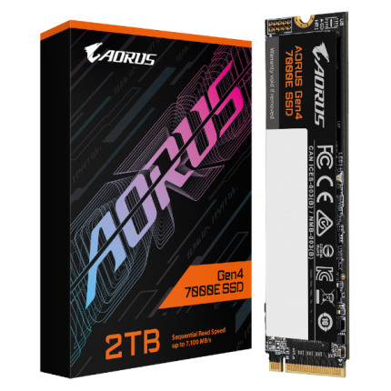 דיסק פנימי AORUS Gen4 7000E 2TB SSD NVME 2280