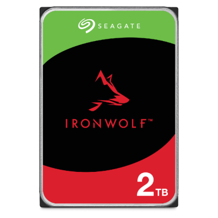 דיסק פנימי Seagate IronWolf 2TB NAS HDD 3.5 5400RPM 256MB Cache