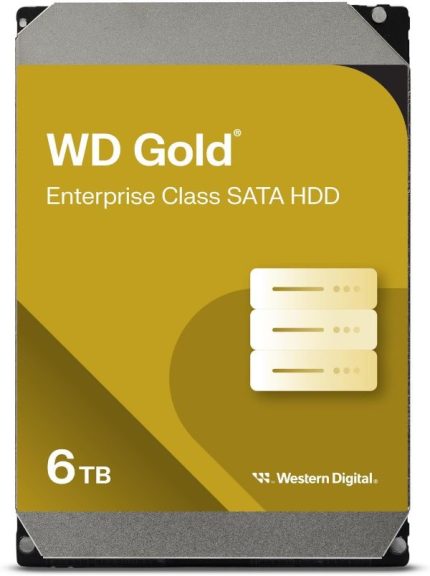 דיסק פנימי WD 6TB Gold Enterprise 7200RPM 256MB Cache Sata III