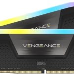 ז. לנייח CORSAIR VENGEANCE RGB 64GB 2x32GB DDR5 6000MHz C30