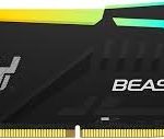 ז.לנייח KINGSTON FURY BEAST RGB 32GB DDR5 6000MHZ CL30 EXPO XMP