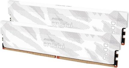 זכרון לבן לנייח Crucial Pro DDR5 32GB 2X16 6400Mhz C32 XMP/EXPO
