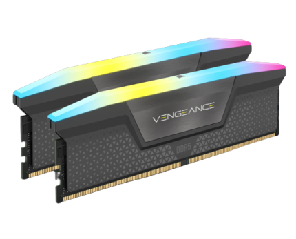 זכרון לנייח Corsair Vengeance RGB 64GB 2X32 DDR5 5600Mhz c40 EXPO