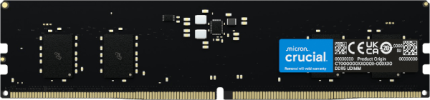 זכרון לנייח Crucial 64GB DDR5 5600Mhz C46 UDIMM Desktop Memory