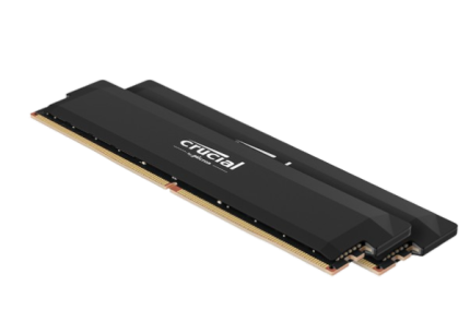 זכרון לנייח Crucial Pro DDR5 32GB 2X16 6000Mhz C36