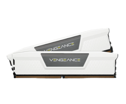 זכרון לנייח DDR5 6000 C38  Corsair Vengeance White 32GB 2X16