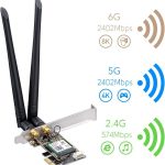 כ.רשת אלחוטי Cudy WE3000 AX200 WIFI 6 Bluetooth 5.2 PCI-E