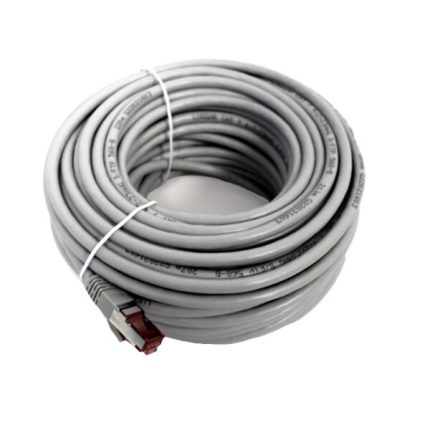 כבל רשת מגשר LUGGAR CAT7 20m Grey