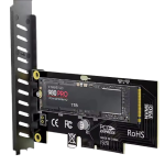 כרטיס הרחבה PCIe x4 to M.2 Adapter Support 2280 M.2