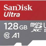 כרטיס זכרון SanDisk 128GB Ultra microSDXC UHS-I Up to 140MB/s C10