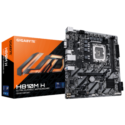 לוח Gigabyte H810M H 1.0 Micro-Atx DDR5 LGA1851 VGA HDMI