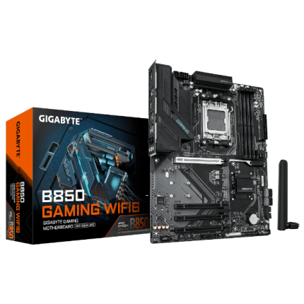 לוח אם GIGABYTE B850 GAMING WIFI 6 ATX DDR5 AM5 BT