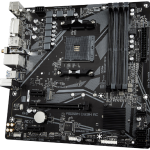 לוח אם Gigabyte A520M DS3H AC 1.4 DDR4 M.2 WIFI BT AM4