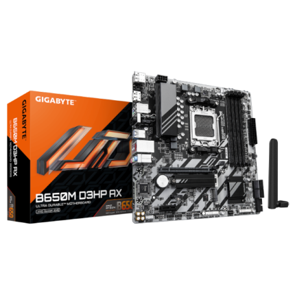 לוח אם Gigabyte B650M D3HP AX 1.3 DDR5 AM5 WIFI BT Micro-Atx