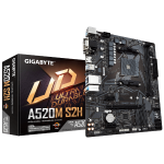 לוח אם למעבדי Gigabyte A520M S2H 1.3 VGA DVI HDMI AM4 AMD