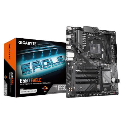 לוח אם למעבדי Gigabyte B550 EAGLE DDR4 ATX For AMD AM4
