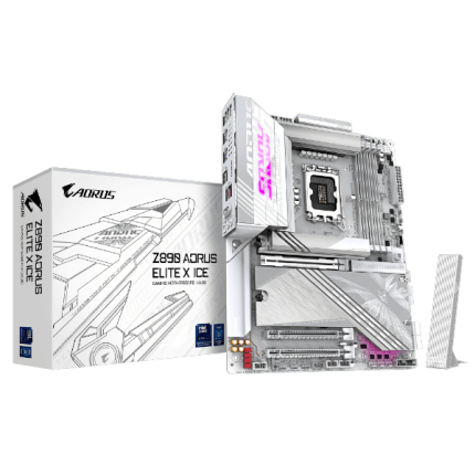 לוח לאינטל דור 15 Gigabyte Z890 AORUS ELITE X ICE ATX LGA1851
