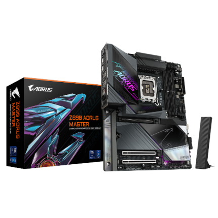 לוח לאינטל דור 15 Gigabyte Z890 AORUS MASTER 10GBE LAN WIFI7 ATX