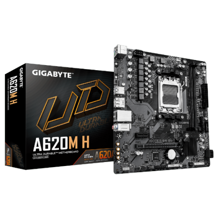 לוח למעבדי Gigabyte A620M H 2.2 DDR5 mATX DP HDMI AM5 AMD
