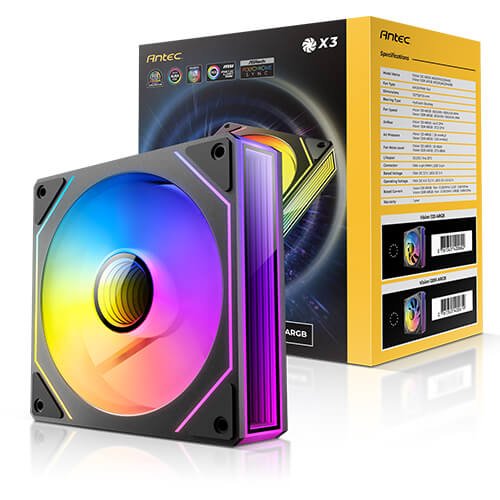 מאווררים למארז ANTEC Vision 120 ARGB PWM FANS BLACK 3PK מאווררים למארז ANTEC Vision 120 ARGB PWM FANS BLACK 3PK – תמונה 1