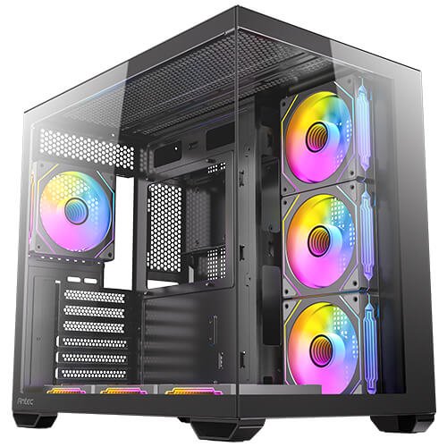 מארז Antec CX Mirror Black Mini-Tower Gaming Case 7X120mm ARGB מארז Antec CX Mirror Black Mini-Tower Gaming Case 7X120mm ARGB – תמונה 1