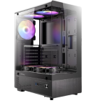 מארז Antec VCX300 RGB Elite Mid Tower 5X Fixed RGB Fans