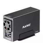 מארז חיצוני  ל-2 דיסקים MAIVO HDD 3.5 DUAL BAY USB3.2 RAID