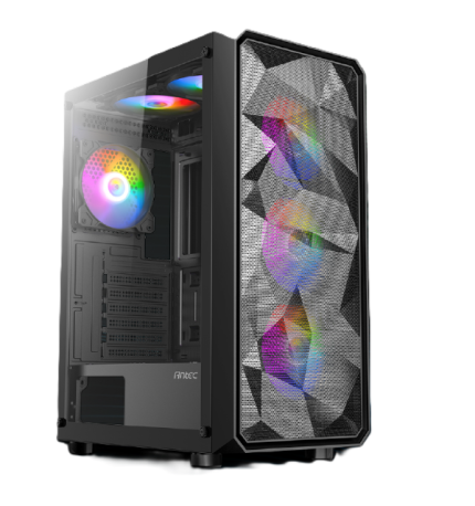 מחשב AX83 ARGB 700W H610M I5-12400F 8GB 500GB NVMe RTX3050