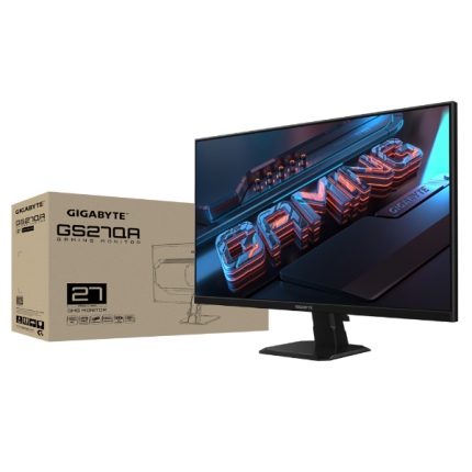 מסך גיימינג Gigabyte GS27QA QHD SS IPS 180Hz 1MS HDR Ready