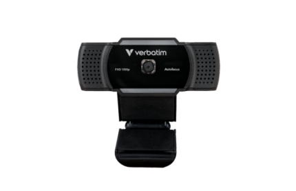 מצלמת אינטרנט Verbatim AWC-01 FHD 1080P Autofocus with Mic