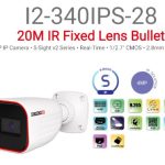 מצלמת צינור Provision BSH-340IPSN-28 IP POE 4MP 2.8