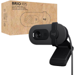 מצלמת רשת LOGITECH BRIO 105 FHD Built in Mic Auto Brightness