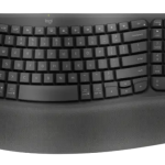 מקלדת ארגונומית אלחוטית LOGITECH LOGI Wave Keys