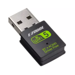 מתאם רשת אלחטית וEZcool 600Mbps Dual Band USB WIFI Adapter -BT+