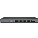 מתג Provision 24 PORT 100MB POE Switch 2XUplink 1GB 370W Total