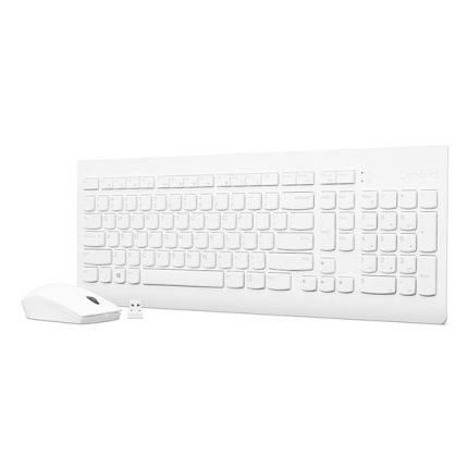 סט אלחוטי לבן 2 שפות  Lenovo 510 Wireless Set Hebrew English