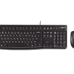 סט מקלדת ועכבר חוטי Logitech MK120