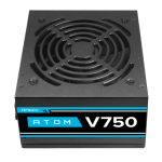 ספק כוח ANTEC ATOM V750 Active PFC 120MM silent fan non-modular