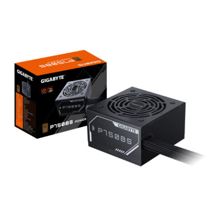 ספק כוח Gigabyte P750BS 750W 80 Plus Bronze 12cm silent fan