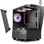 פנל קידמי למארז שחור ANTEC CX200M
