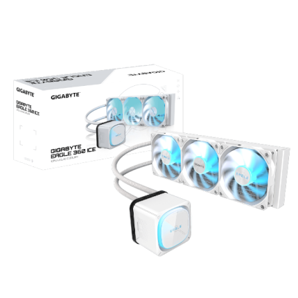 קירור נוזלי למעבד GIGABYTE EAGLE 360 ICE ARGB