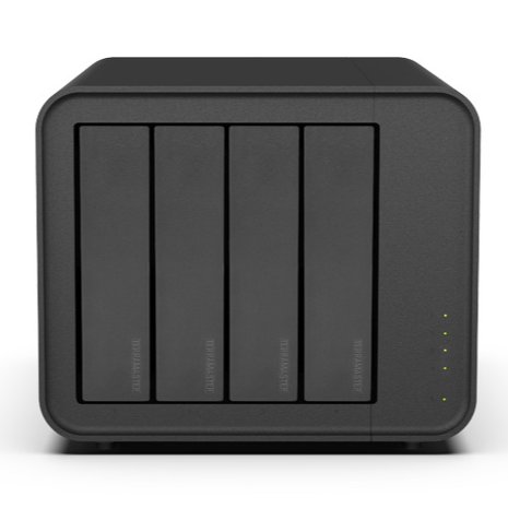 שרת אחסון Terramaster F4-424 4-BAY NAS N97 8GB DDR5 2.5GbE שרת אחסון Terramaster F4-424 4-BAY NAS N97 8GB DDR5 2.5GbE – תמונה 1