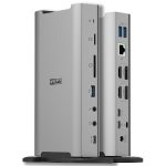 תחנת עגינה ST-LAB U-2630 USB 10G HDMI+DP DUAL 4K 100W DP Type-C